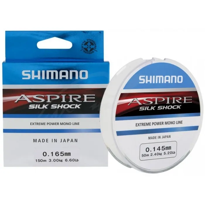 Леска Shimano Aspire Silk Shock 150m 0.125mm 1.7kg