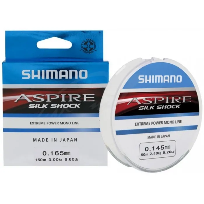 Леска Shimano Aspire Silk Shock 150m 0.165mm 3.0kg