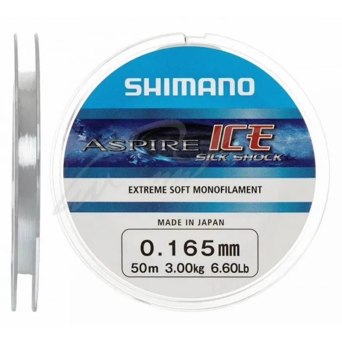 Леска Shimano Aspire Silk Shock Ice 50m 0.165mm 3.0kg