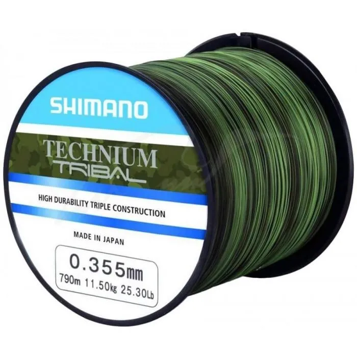 Волосінь Shimano Technium Tribal 790m 0.355 mm 11.5 kg Premium Box