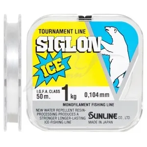 Жилка Sunline Siglon V Ice Fishing 50 м, 0,165 мм