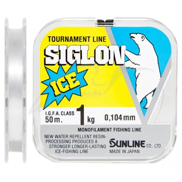 Леска Sunline Siglon V Ice Fishing 50 м, 0,165 мм