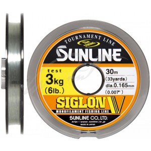 Волосінь Sunline Siglon V 30m #0.6/0.128mm 1.5kg