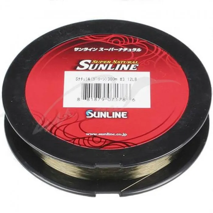 Леска Sunline Super Natural (серая) 100м 0.165мм