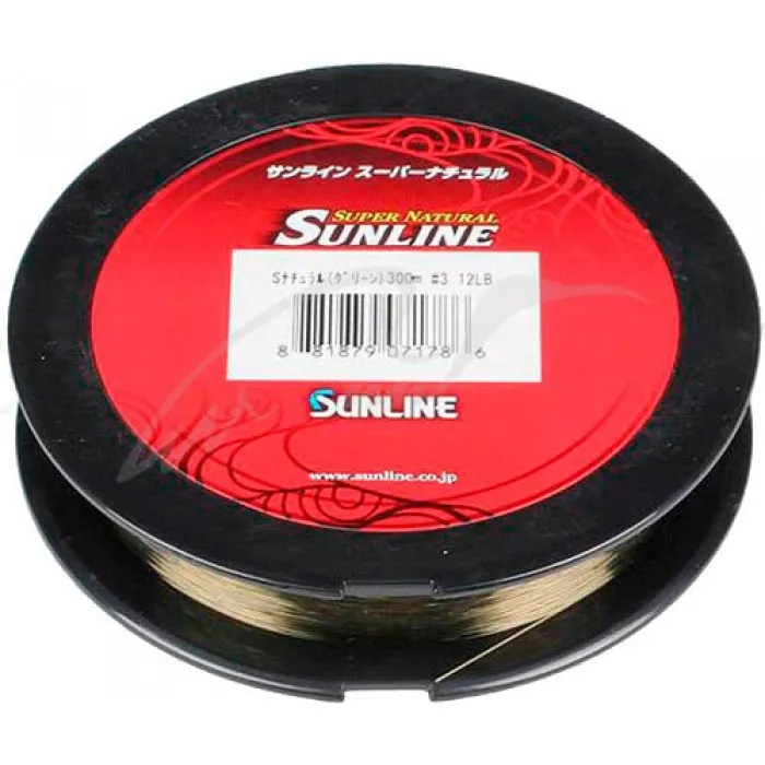 Волосінь Sunline Super Natural (сіра) 100м 0.205мм 2,7кг