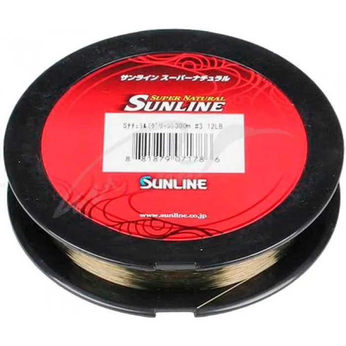 Леска Sunline Super Natural (серая) 100м 0.235мм