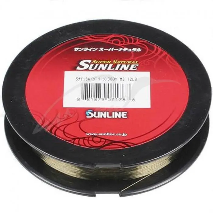 Леска Sunline Super Natural (серая) 100м 0.260мм