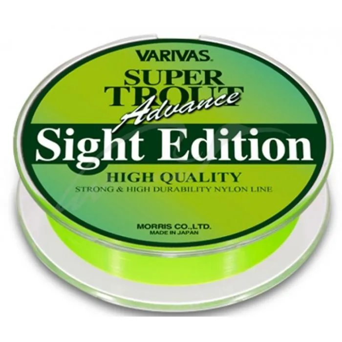 Волосінь Varivas Super Trout Advance Sight Edition 100m 0.205 mm 6lbs