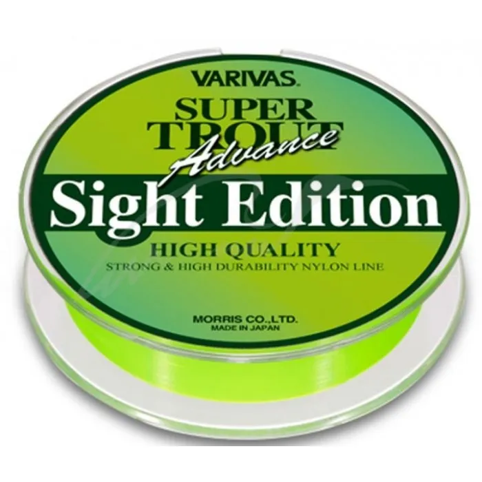 Волосінь Varivas Super Trout Advance Sight Edition 100m 4lbs