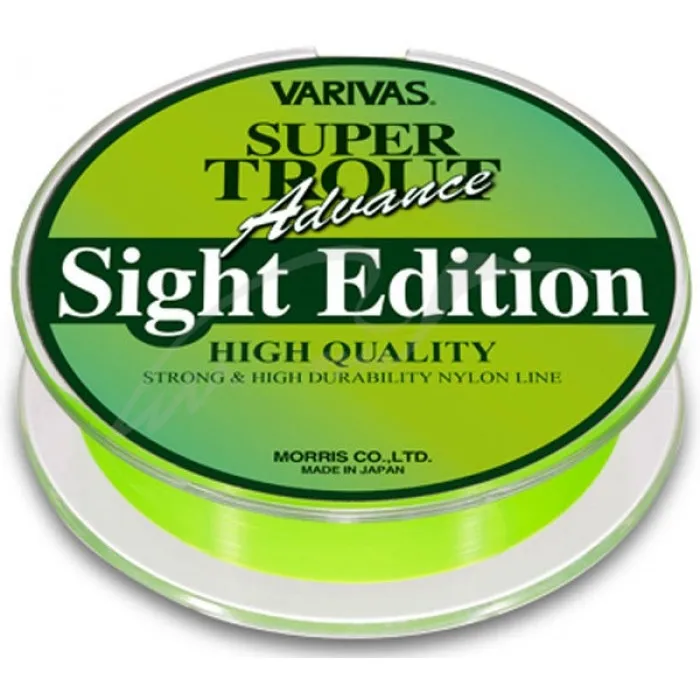 Волосінь Varivas Super Trout Аdvance Sight Edition 150m #2.0/0.235 mm 8lb