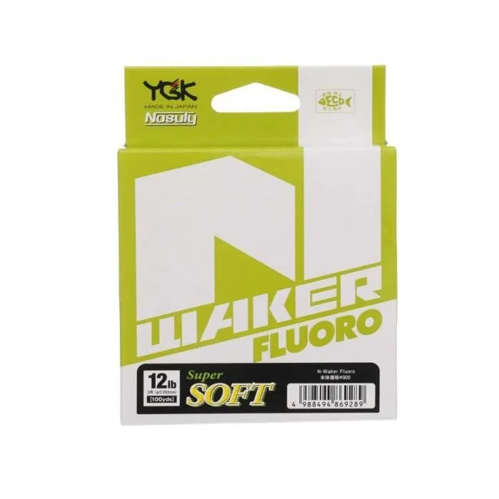 Леска YGK N-Waker Super Soft Fluorocarbon 91м 0.293мм