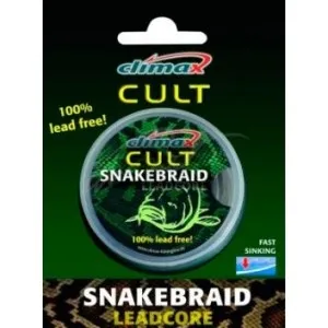 Лидкор Climax Cult Snake Braid 40lb 10м (weed)
