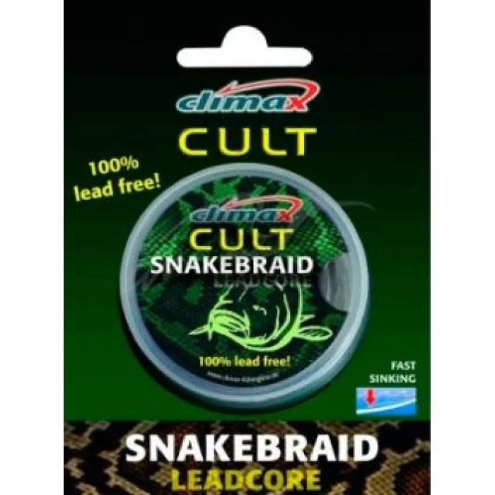 Лидкор Climax CULT Snake Braid 30lb 10м (silt)