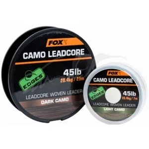 Лидкор Fox. Dark Camo Leadcore 45lb 25m