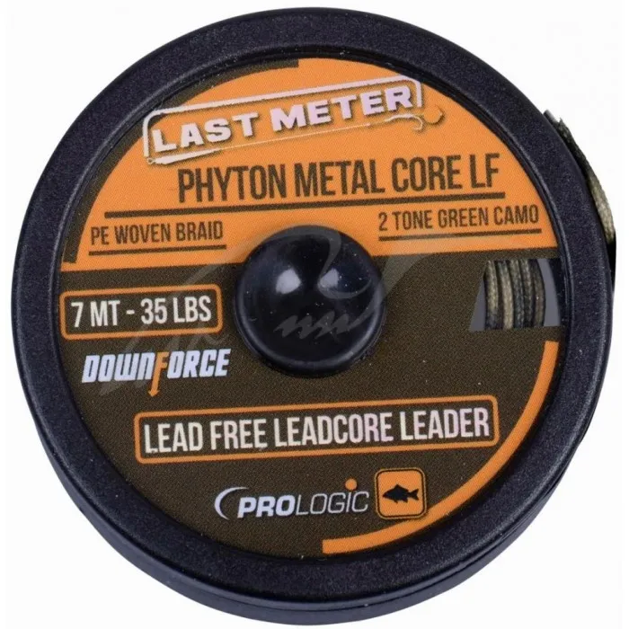 Лидкор Prologic Phyton Metal Core 5m 35lb Lead Free