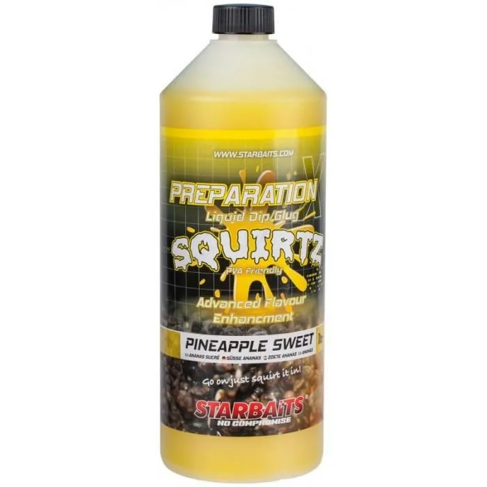 Ликвид Starbaits Prep X Squirtz Pineapple Sweet 1L