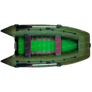 Лодка Sportex надувная Шельф 290 зеленая