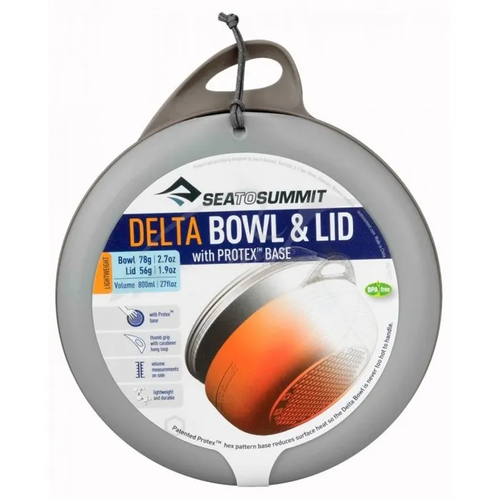 Миска Sea To Summit Delta Bowl with Lid ц:сірий/синій