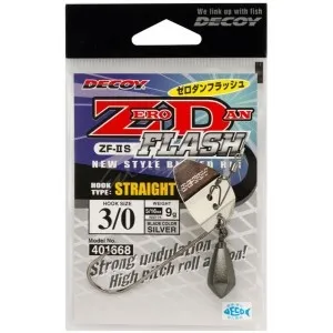 Монтаж Decoy ZF-2S Zero-Dan Flash Straight #3/0-9g (1 шт/уп)