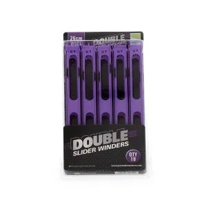 Мотовило Preston Double Slider Winders 26см 10шт Purple