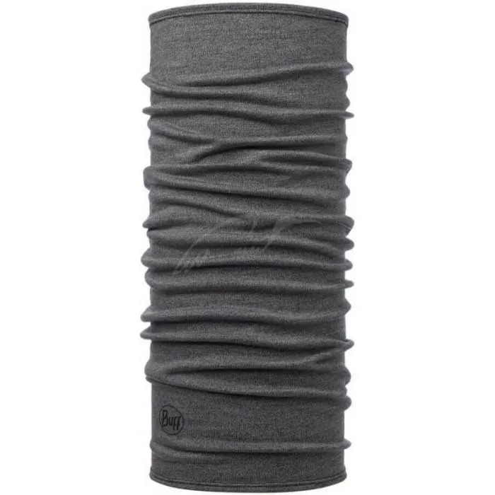 Мультиповязка Buff Midweight Merino Wool Tubular Light Grey Melange