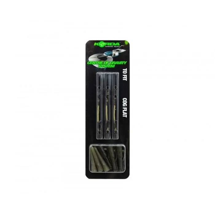 Набір для грузил Korda COG Booms Flat Lead 4-5oz