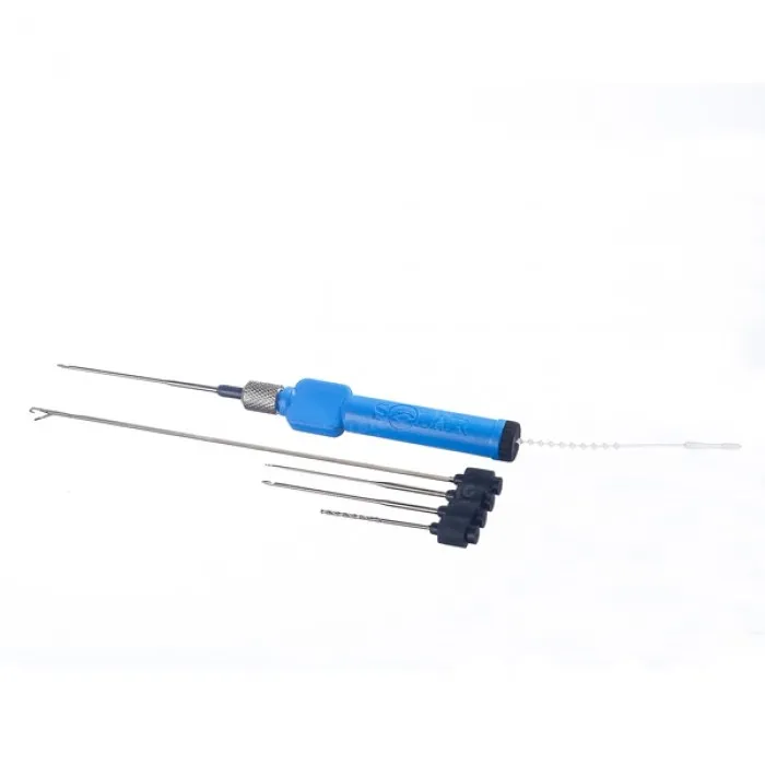 Набір голок Solar Boilie Needle Plus - 5 Tools In 1 Blue