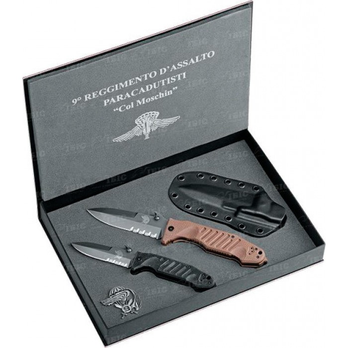 Набір з 2х ножів Fox FKMD Col Moschin Limited Edition