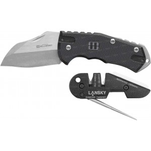Набор нож + точило Lansky World Legal/Blademedic Combo
