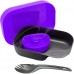 Набор посуды Wildo Camp-A-Box Light ц:пурпурный