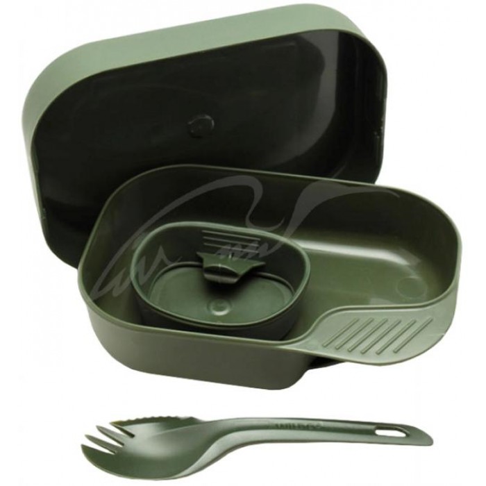 Набор посуды Wildo Camp-A-Box Light ц:тёмно-зелёный