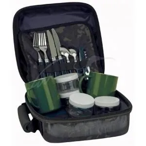 Набор Shimano Tribal XTR Cooking Case Посуда и столовые приборы на 2 персоны