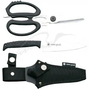 Набор Snow Peak GK-100 Kitchen Scissors Set ножницы+ нож
