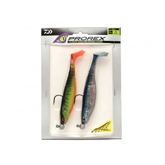 Набір спиннинговых приманок Daiwa Prorex Pike Kit Set-2 2x15см