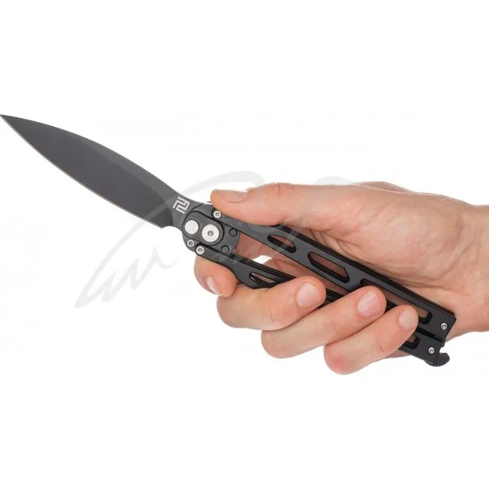 Нож Artisan Kinetic Balisong Black