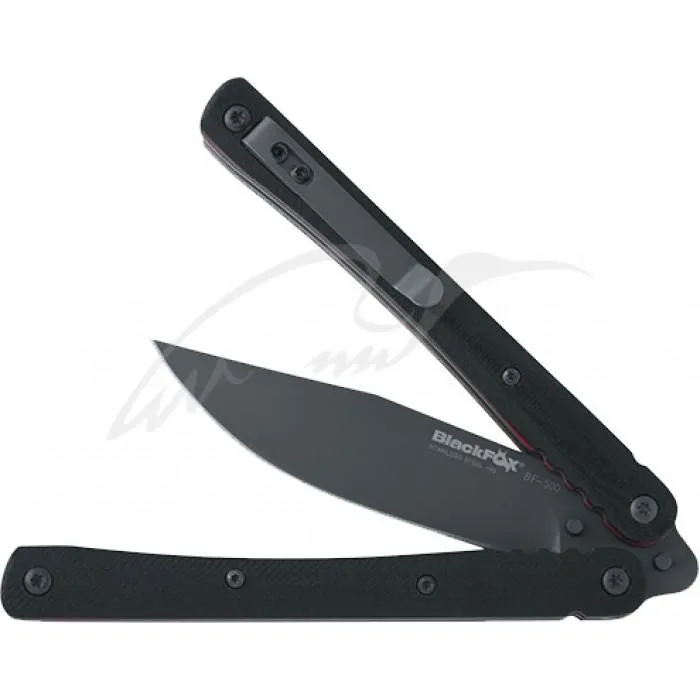 Нож Black Fox Balisong Black Blade