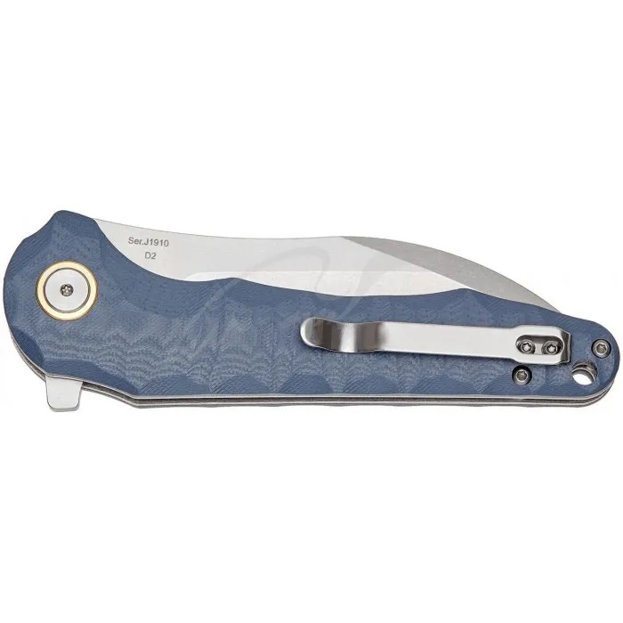 Нож CJRB Mangrove G10 Gray-blue