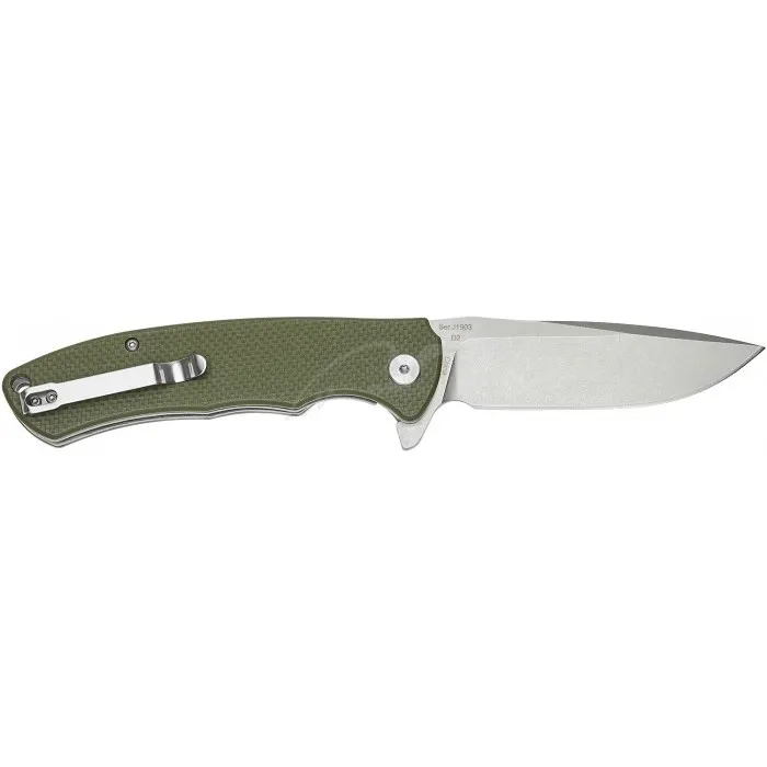 Нож CJRB Taiga G10 Green