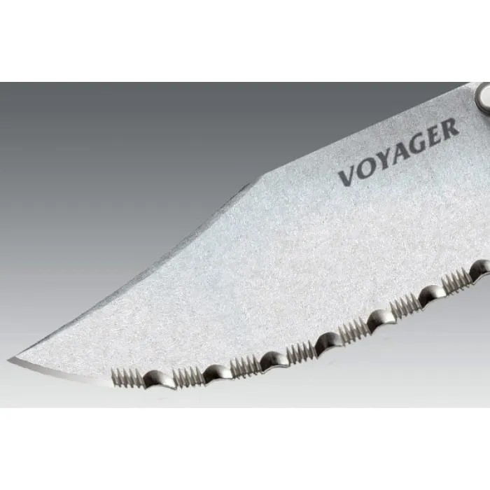 Ніж Cold Steel Voyager Large Clip Point Serrated