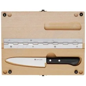Нож кух. Snow Peak CS-207 Cutting Board Set M + разделочная доска