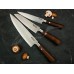 Нож кухонный Boker Damascus Walnut Chef’s