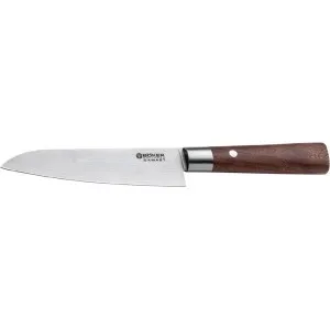 Нож кухонный Boker Damascus Walnut Santoku