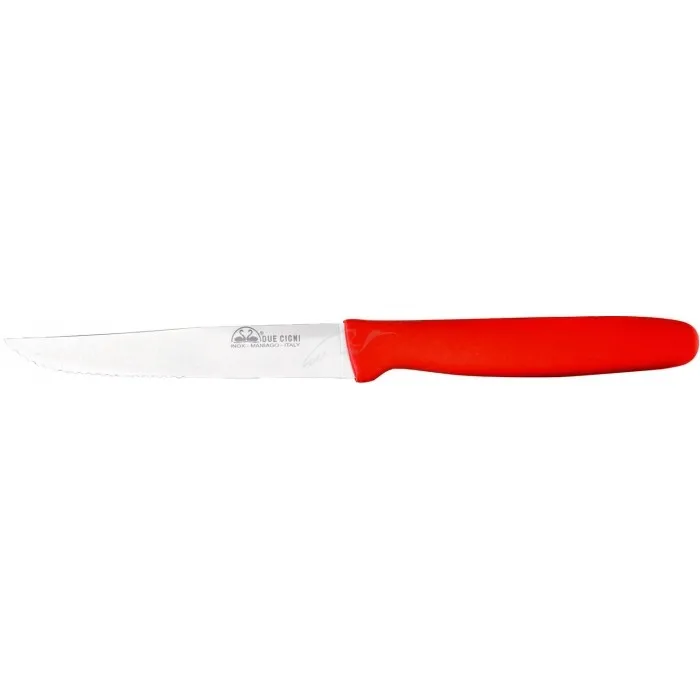 Нож кухонный Due Cigni Steak Combo ц: красный