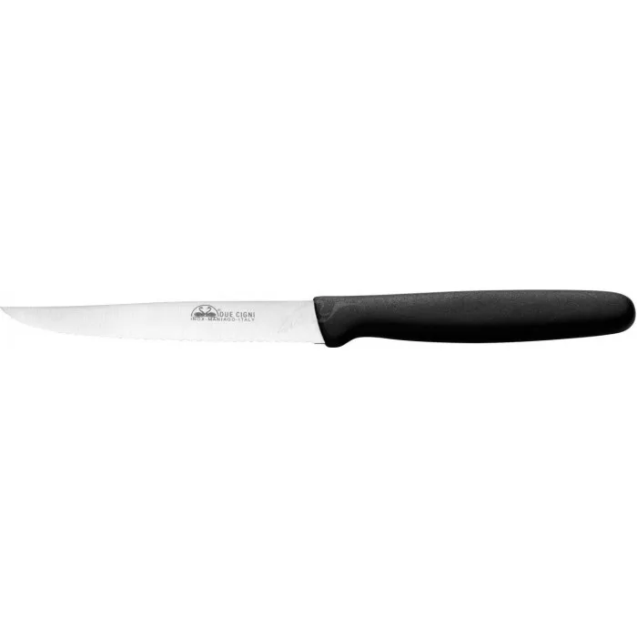 Нож кухонный Due Cigni Steak Serrated ц: черный
