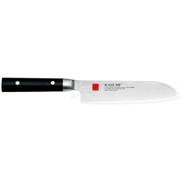 Нож кухонный Kasumi Damascus Santoku 180 мм