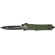 Нож Microtech Combat Troodon Double Edge Black Blade FS. Цвет: od green