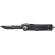 Нож Microtech Combat Troodon Drop Point Black Blade