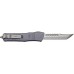 Нож Microtech Combat Troodon Hellhound Tanto Stonewash. Цвет: gray