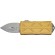 Нож Microtech Exocet Stonewash. Цвет: champagne gold