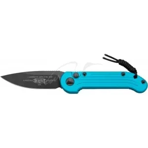 Нож Microtech LUDT Black Blade. Ц: бирюзовый